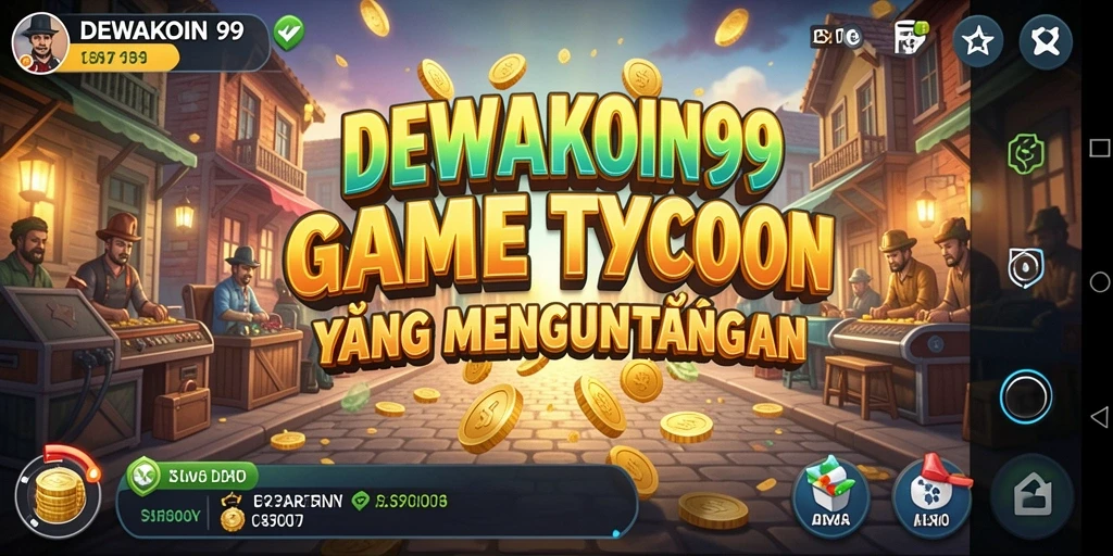 Tampilan gameplay menarik dari DEWAKOIN99 yang menunjukkan strategi Tycoon.