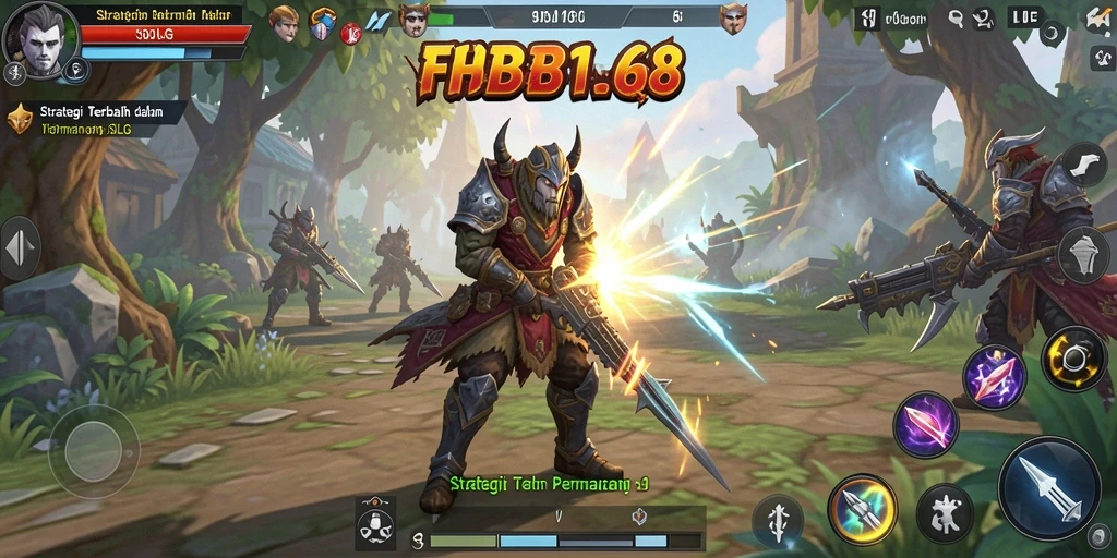 Tampilan menarik dari gameplay SLG FB168 dengan berbagai strategi.
