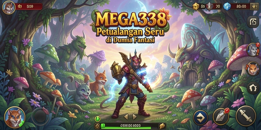 Tampilan gameplay MEGA338 yang menegangkan dan mendebarkan.