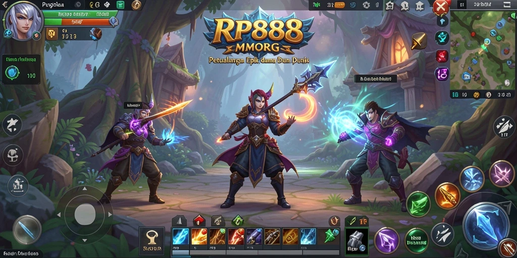 Gameplay seru dalam <strong>RP888</strong> dengan pertarungan epik dan petualangan luar biasa.