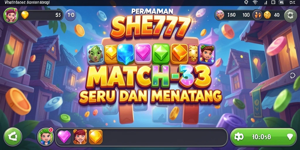 Tampilan gameplay SHE777 yang seru dan menantang.