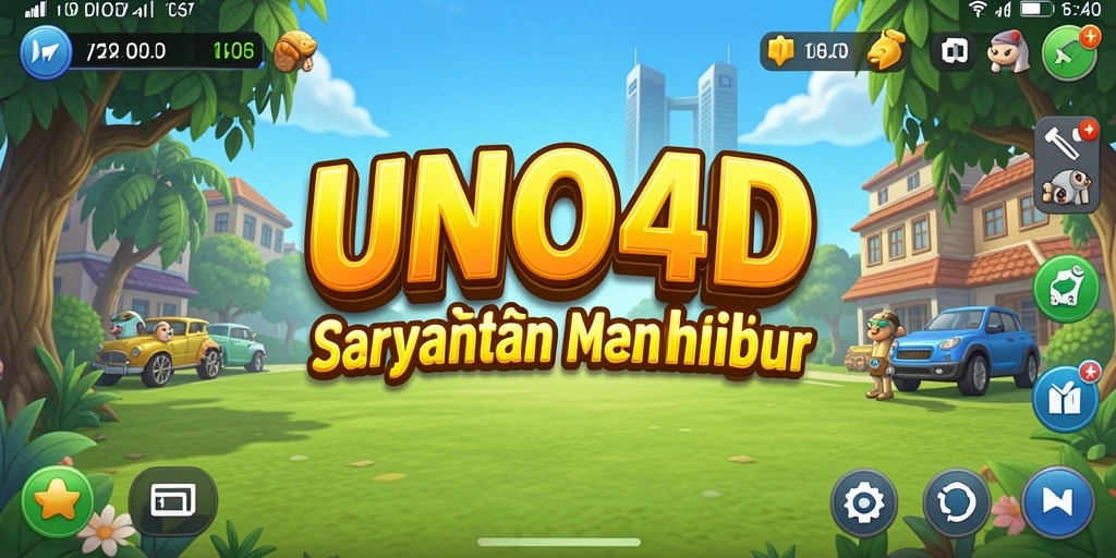 Screenshot gameplay <strong>UNO4D</strong> yang menunjukkan kebersamaan dan keseruan bermain.
