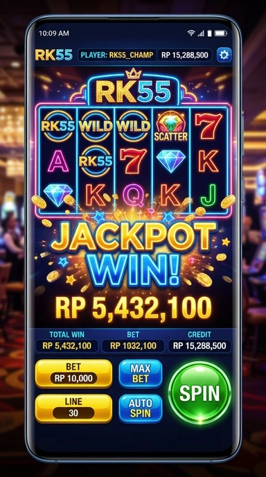 Menu kategori aplikasi di rk55 yang terorganisir dengan baik.